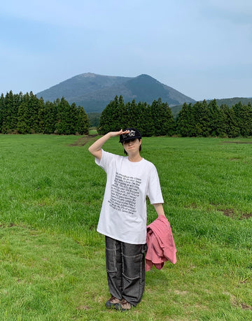 Vashu Capender Damage Denim Wide Pants